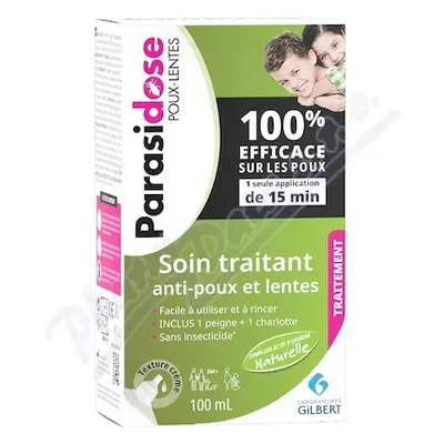 Parasidose Biococidin Express 15min 100ml + hřeben