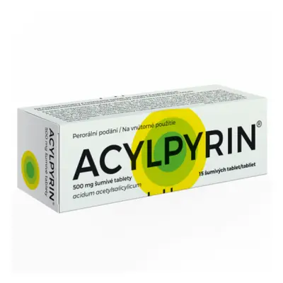 Acylpyrin 500mg tbl.eff.15x500mg