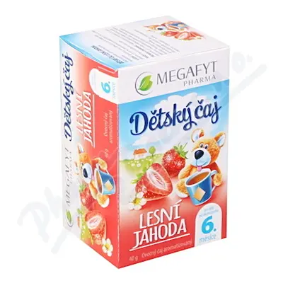 Megafyt Dětský čaj lesní jahoda 20x2g