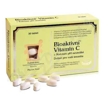 Bioaktivní Vitamin C+Kalcium pH neutrální tbl.30