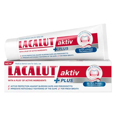 Lacalut Aktiv Plus zubní pasta 75ml