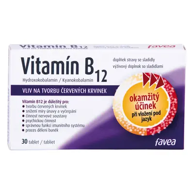 Favea Vitamín B12 tbl.30