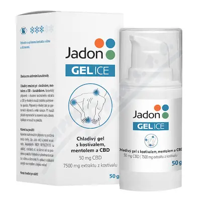 Jadon GEL ICE chladivý gel s kostivalem a CBD 50g