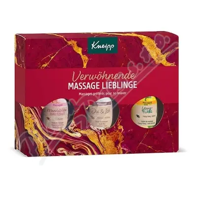 Kneipp Dárková sada Masážní oleje 3x20ml