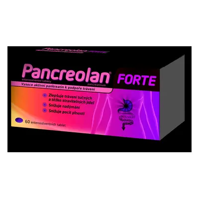 Pancreolan Forte 6000U tbl.ent.60