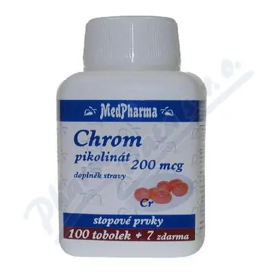 MedPharma Chrom pikolinát 200mg tob.107