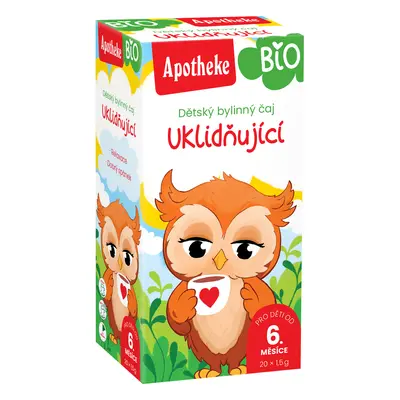 Apotheke Dětský čaj BIO uklidňující 20x1.5g