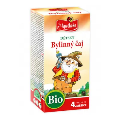 Apotheke Dětský čaj BIO bylinný 20x1.5g