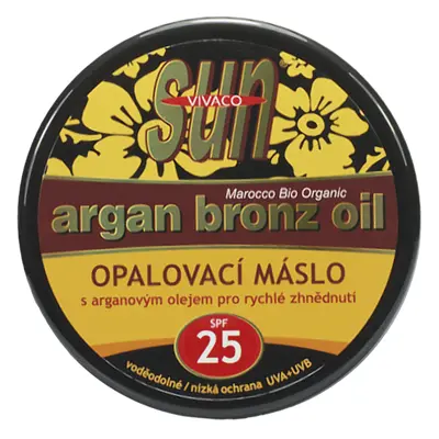 SUNVIVACO Arganové opalovací máslo SPF25 200ml