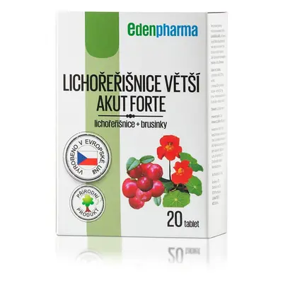 Edenpharma Lichořeřišnice větší Akut Forte tbl.20