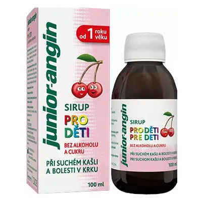 Junior-angin sirup pro děti 100ml