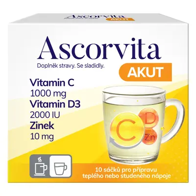 Ascorvita AKUT nápoj 10x3g