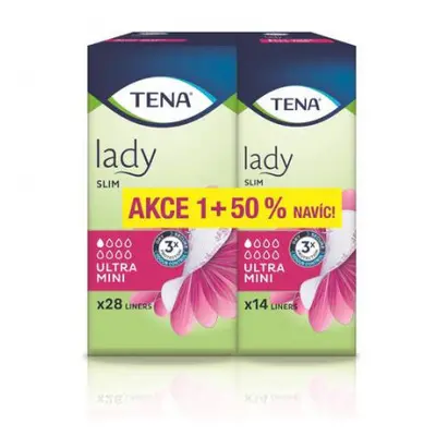 TENA Lady Slim Ultra Mini+50% ink.vlož 42ks 211482