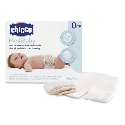 CHICCO Set na ošetření pupečníku Medibaby 3-3ks