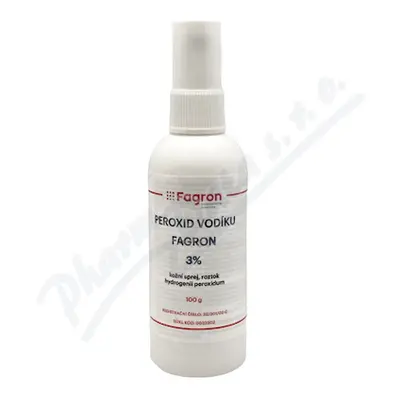 Peroxid vodíku Fagron 3% drm.spr.sol.100g