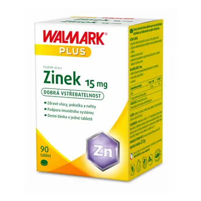 Walmark Zinek 15mg tbl.90