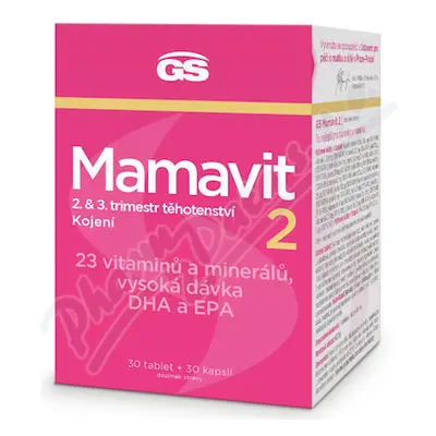 GS Mamavit 2 Těhotenství a kojení tbl.30/cps.30