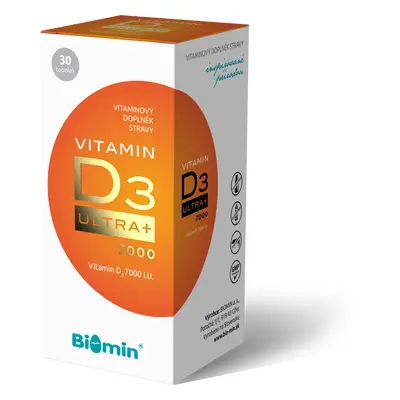 Biomin Vitamín D3 ULTRA 7000 I.U. v 1 kapsli! 30kapslí