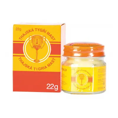 Thajská tygří mast Golden Cup Balm 22g