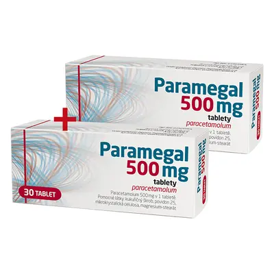 Paramegal 500mg tbl 2x30x500mg akční bal