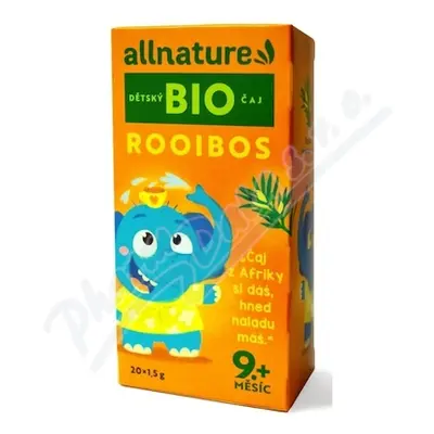 Allnature Dětský čaj Rooibos BIO 20x1.5g 9M+