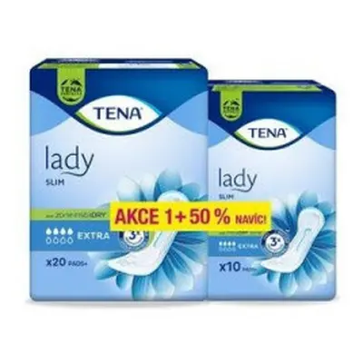 TENA Lady Slim Extra +50% ink.vložky 30ks 211513