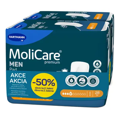 MoliCare Men 4 kapky Duopack 2x14ks