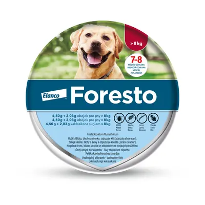 Foresto 4.50g+2.03g obojek psy nad 8kg 70cm