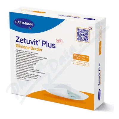 Zetuvit Plus Silicone B.17.5x17.5cm sil.krytí 10ks