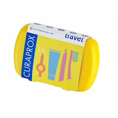 CURAPROX Travel set cestovní sada žlutá