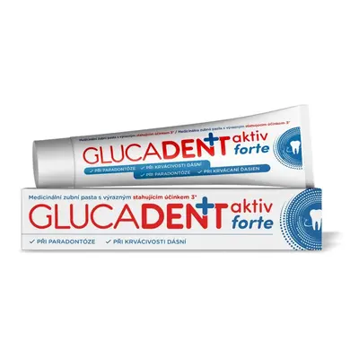 Glucadent+ aktiv forte zubní pasta 75g