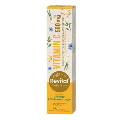 Revital Botanicals Vitamin C 500mg eff.tbl.20