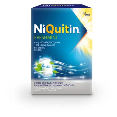 Niquitin Freshmint 4mg gum.mnd.100 I