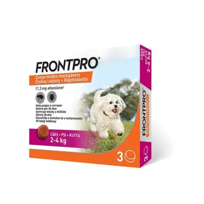 Frontpro 11.3mg 2-4kg žvýkací tbl.3