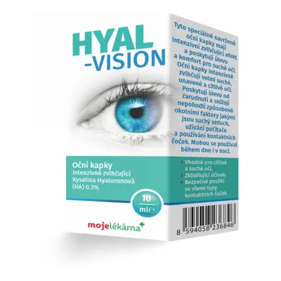 Hyal-Vision oční kapky 10ml Moje lékárna