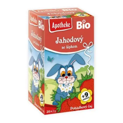 Dětský BIO Pohádkový čaj Jahodový se šípkem 20x2g