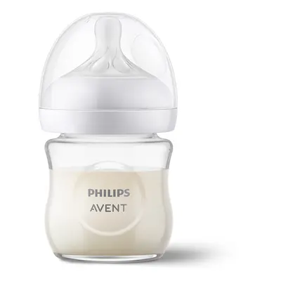 Philips AVENT Láhev Natural Response skleněná 120 ml, 0m+