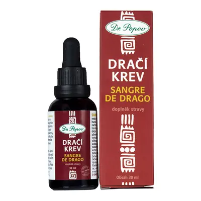 Dr.Popov Kapky Dračí krev-Sangre de Drago 30ml