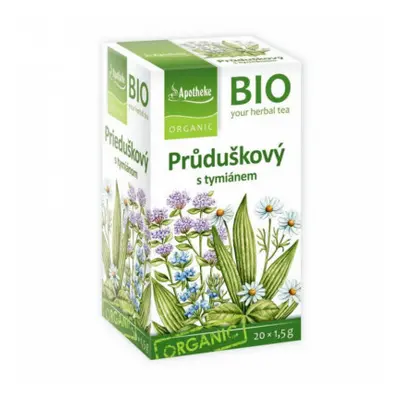 Apotheke BIO Průduškový čaj 20x1.5g