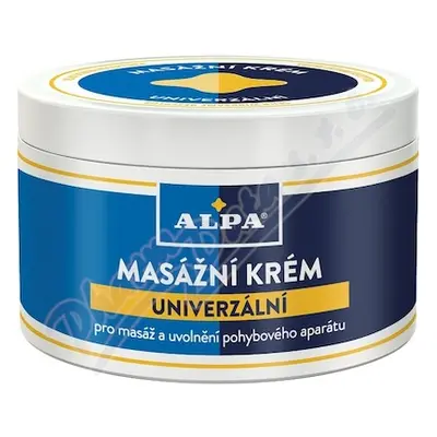 Alpa masážní krém univerzální 250ml