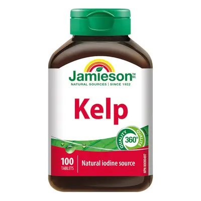 JAMIESON Kelp mořské řasy 650 mcg tbl.100