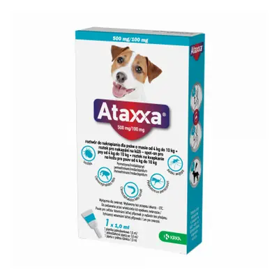 Ataxxa pro psy 4-10kg spot-on 1x1ml