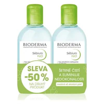 BIODERMA Sébium H2O 250ml 1+1 Festival