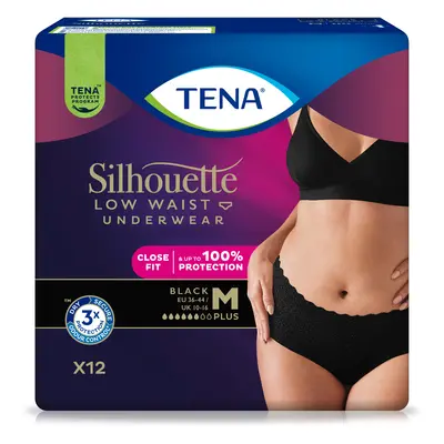 TENA Silhouette Normal Noir M ink.kalh.10ks