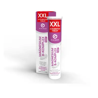 Magnesium B-komplex FAST XXL Galmed eff tbl 24