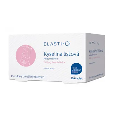 Elasti-Q Kyselina listová 800 tbl.180