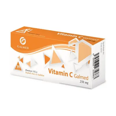 Vitamin C 250mg tbl.30 Galmed