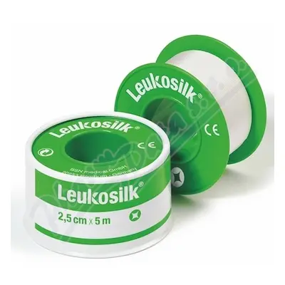 Leukosilk fixační páska univerz./cívka 2.5cmx5m