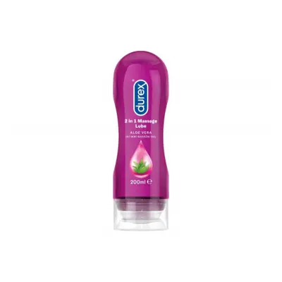 DUREX intimní masážní gel 2v1 s Aloe vera 200ml