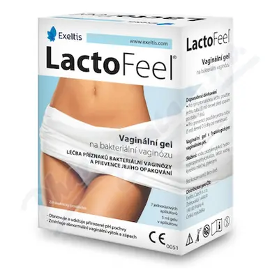 LactoFeel vaginální gel 7x5ml